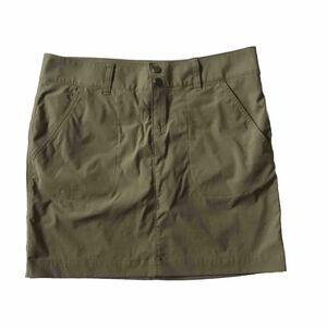 Columbia Women's Active Fit Omni-Shield Saturday Trail Skort Shorts Green Size 8